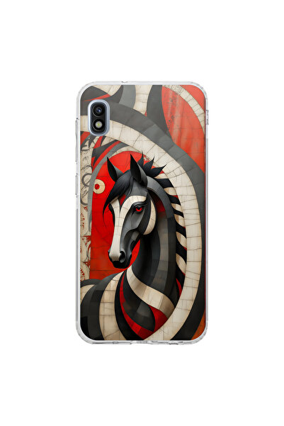 Dali Design حافظة شفافة متوافقة مع هاتف سامسونج جالاكسي A10 تحتوي على 5 تصميمات