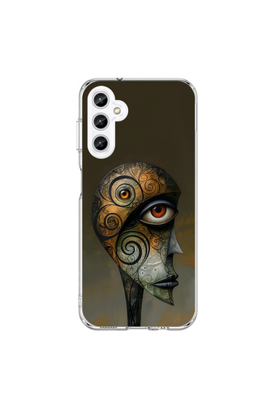 Dali Design حافظة شفافة متوافقة مع هاتف سامسونج جالاكسي A25 بتصميم الجدول 2