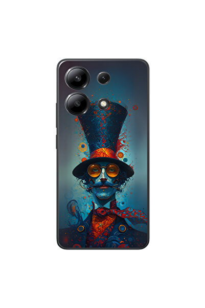 Dali Design حافظة شفافة متوافقة مع هاتف Xiaomi Redmi Note 13 بتصميمات تابلت 3