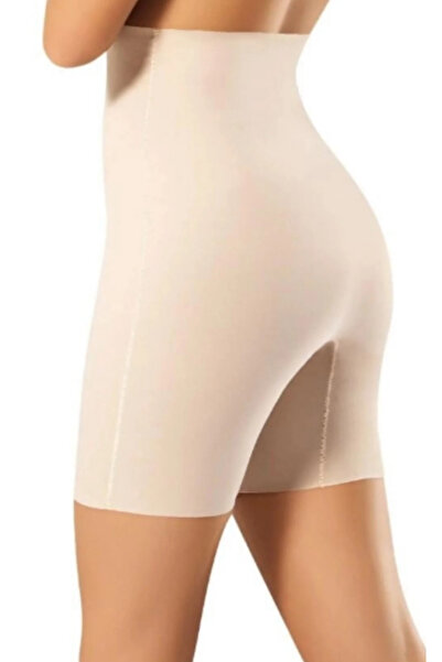 nuda luna Women's Corset Belly and Leg Area Tightening Long Elite Black Corset