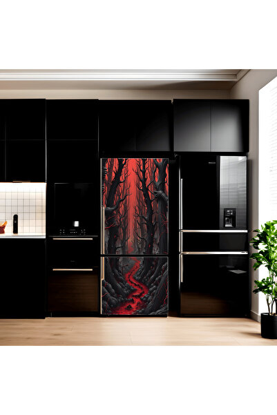 Avex Folie cu imprimeu color pentru decorarea frigiderului, dimensiune 200 x ...