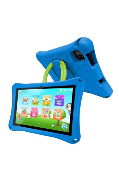 OTEETO جهاز لوحي K10 للأطفال، مقاس 10.1 بوصة، يدعم تقنية 5G وواي فاي، وذاكرة وصول عشوائي (RAM) سعة 8 جيجابايت، وذاكرة تخزين داخلية سعة 256 جيجابايت، وبطارية 6000 مللي أمبير/ساعة (رمادي وأزرق)