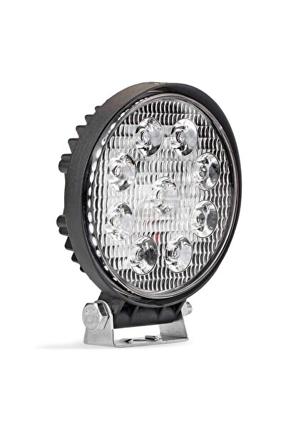 AMIO LED projector for Off-Road, ATV, SSV, color 6500K, LED FLOOD, 27W, voltage 9 - 36V, diameter Ø110 mm