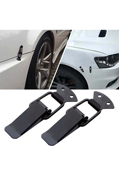 Avex Hood clip set, 57 mm, black