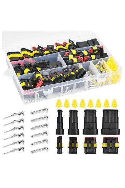 AMIO Set de 352 conectori terminali HERMETIC, 6 dimensiuni