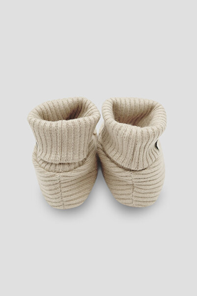 Defne Baby Premium Rabbit Patterned Knitwear Baby Soft Booties Shoes