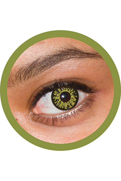 Illusion Color Ομορφιά Πράσινο Πράσινοι φακοί επαφής