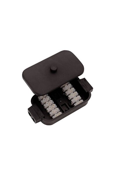 AMIO Cutie electrică ermetică cu 12 conectori pentru remorci sau alte aplicații