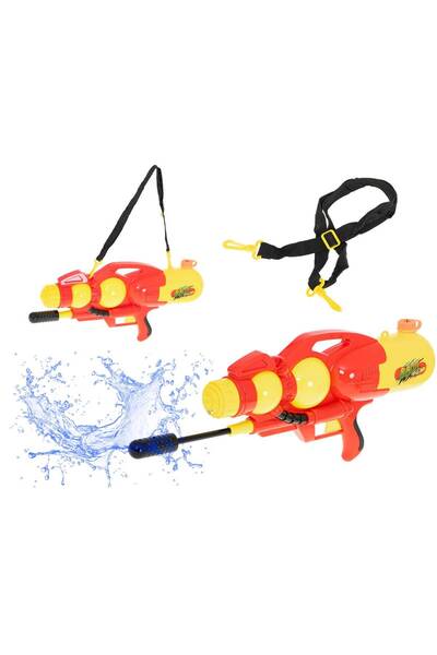 Avex Pistol Lansator de apa pentru copii, model MEGA XXL, volum 2400 ml, dime...