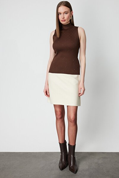 ON Μπλούζα από πλεκτό χωρίς μανίκια με πέτρες