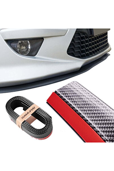 Avex Protectie spoiler, prelungire bara fata/spate din cauciuc, culoare CARBON Negru