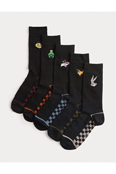 Marks & Spencer 5’li Looney Tunes  Çorap Seti
