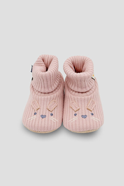 Defne Baby Premium Rabbit Patterned Knitwear Baby Soft Booties Shoes