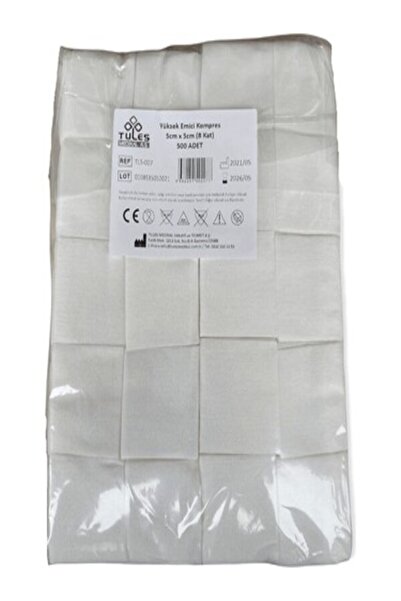 cgp medikal can güven park Tules Yüksek Emicili spanç 10x10 8 kat 500 adet