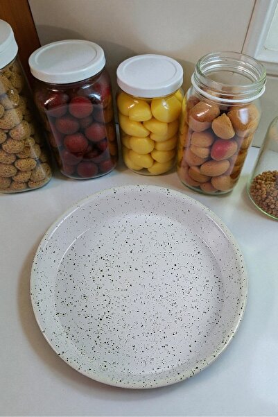 İnci Emaye 30 No. Enamel Baking Tray Round Tray ~30 cm