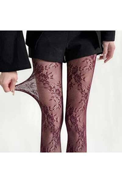 VEGAROKS Floral Flower Pattern Imported Pantyhose