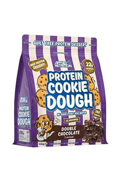 applied nutrition Protein Cookie Dough, 22g Protein, Double Chocolate, 25 Servings