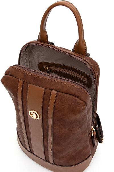 U.S. Polo Assn. Women's Tan Backpack 50303400-Vr099