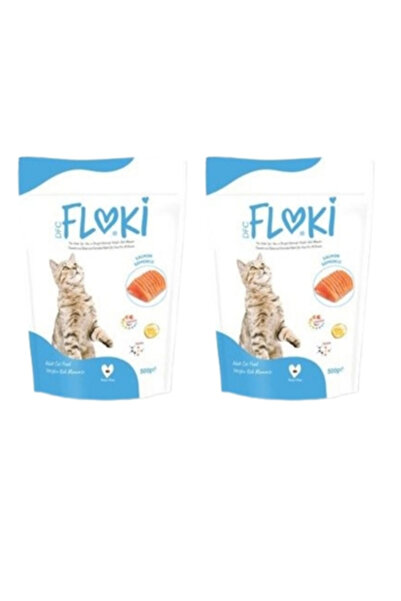 Floki Somonlu Yetişkin Kedi Maması 500 Gr x 2 Adet | Sağlıklı ve Dengeli Besl...
