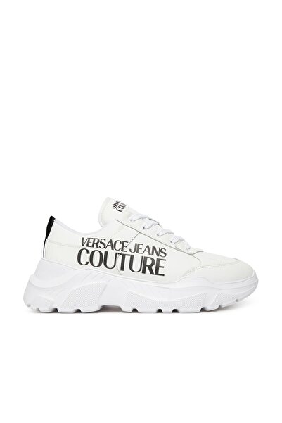 Versace Men's Fondo Speedtrack Dis. Sc1 Thick Sole Sneaker - White