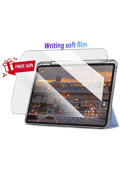 yaqeen جراب iPad Air 11 بوصة (M2) وiPad Pro 11 بوصة (الجيل الأول/الثاني/الثالث/الرابع) مقاوم للصدمات مع حامل ثلاثي الطي