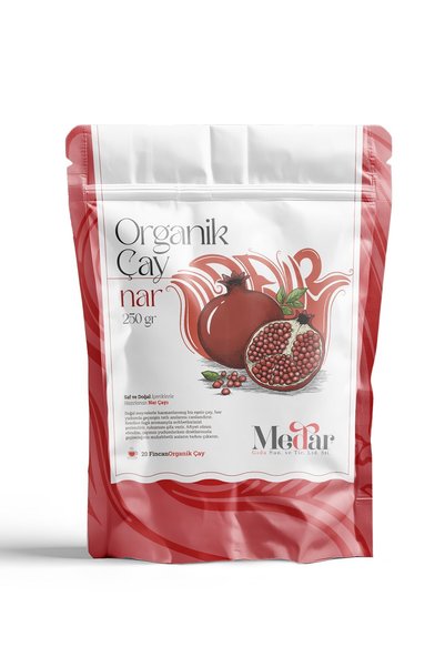 Paşa Dairesi Organic Pomegranate Tea with Real Fruit Pieces 250 Gr