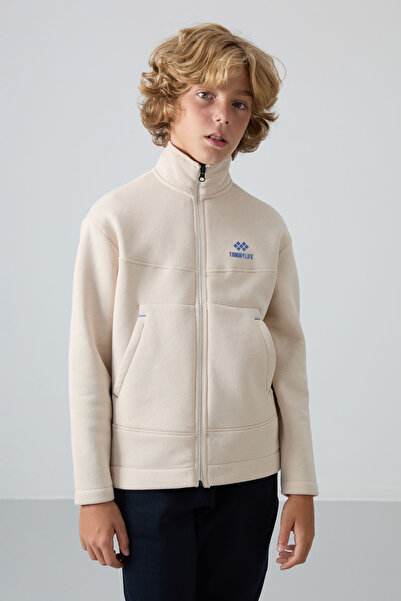 TOMMY LIFE Standard Fit 2-Pack Beige-Parliament Boys' Sweatshirt - 11245