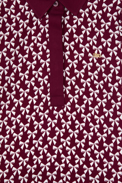 U.S. Polo Assn. Girl's Burgundy Woven Dress 50317641-Vr177