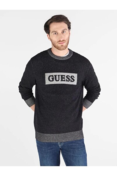 Guess Gues Men's Jack Cn Box Logo Sweatshirt M5Br28Z0531