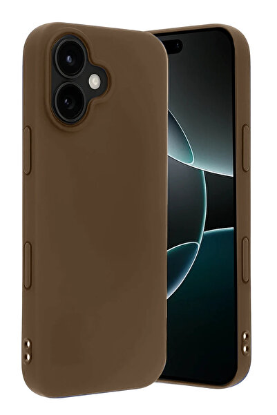 NewFace غطاء سيليكون أول من نوعه لهاتف آيفون 17 من تيك إم آر تي (165911) - بني