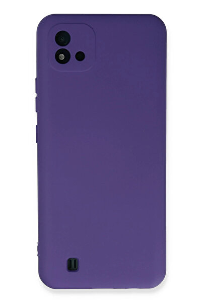 NewFace حافظة متوافقة مع هاتف ريلمي سي 11 2021 من تيك إم آر تي، سيليكون مخملي...