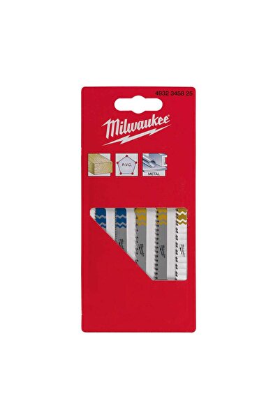 Milwaukee T-cod Dekupaj Bıçağı Seti (5'Lİ SET)t4932345825