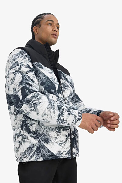 DeFacto Men's Coat C6059Ax/Bk81 Black