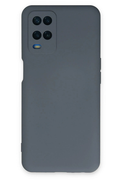 NewFace حافظة TECHMRT A54 4G من السيليكون المخملي الداخلي (215045) - رمادي