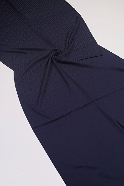 Belli Fresh Jakar Soft Shawl - Pattern-02 - Navy Blue