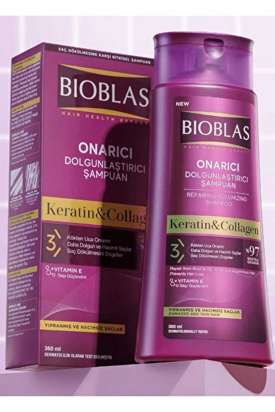 Bioblas Sampon cu cheratina si colagen