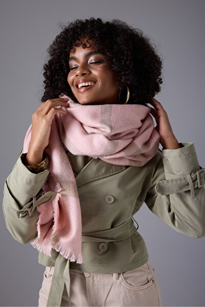 myfirstsea Kadın Kalın Omuz Şalı 65x180 cm – Yumuşak Dokulu Sıcak Tutan Kışlı...