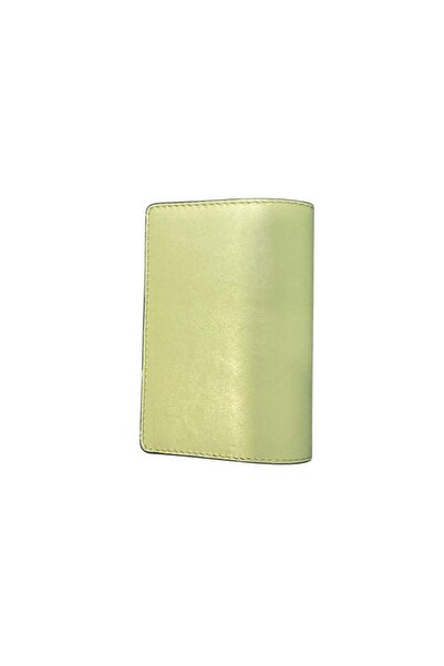 Seyahataksesuar Khaki Leather Passport Cover