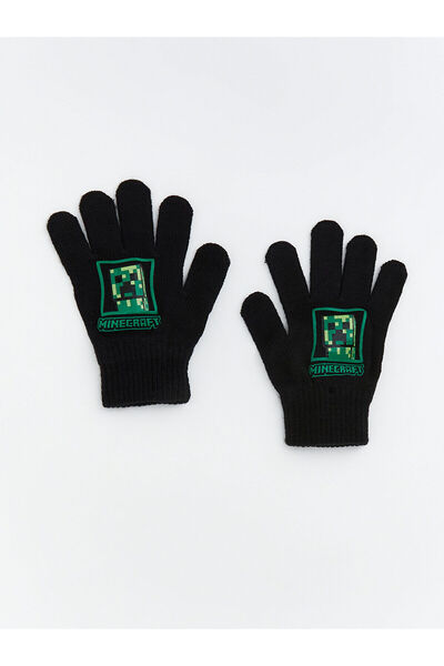 LC Waikiki Seray Yeni Sezon Minecraft Baskılı Erkek Çocuk Eldiven