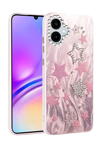 NewFace غطاء حماية لهاتف سامسونج جالاكسي A06 من تيك إم آر تي - غطاء بنمط مرآة...