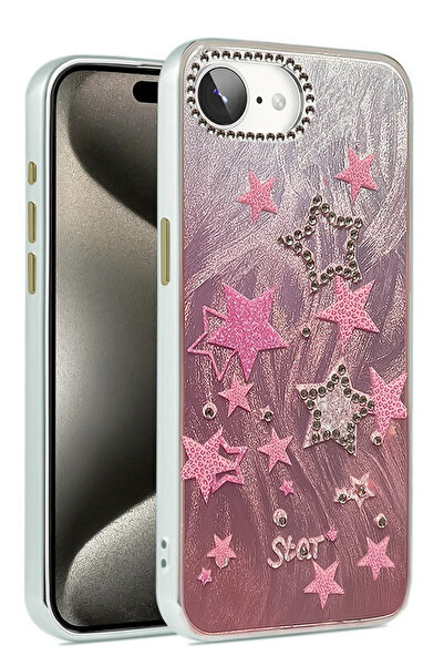 NewFace غطاء حماية لهاتف آيفون 16E من تيك إم آر تي بنمط مرآة شفرية - (122918)...