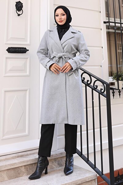 Missvalle Κασετίνα με ζώνη γκρι 19271