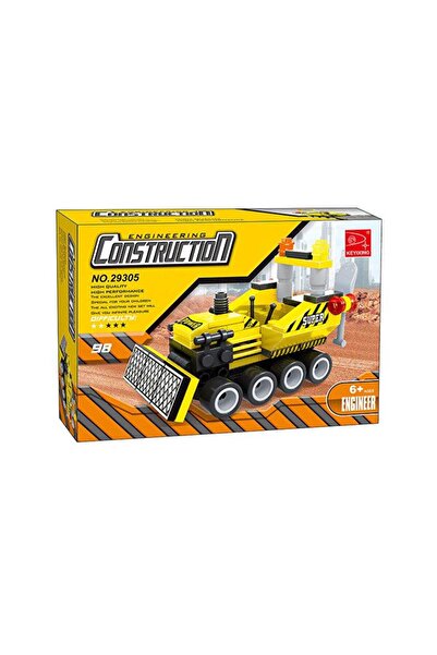 hak-iş oyuncak Engineering Construction Set – 98 Piece Construction Engineering Block Game