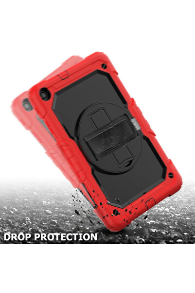 NewFace Techmrt Samsung Galaxy T510 Tab a 10.1 Case Pars Tablet Cover (212225) - Red