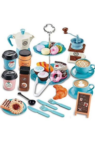 COOYA Tea Party Set for Little Girls, Toy Kitchen Accessories