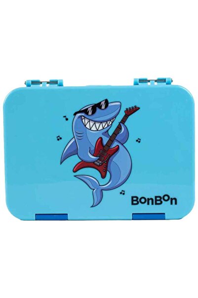 BONBON - صندوق غداء برايم مانع للتسرب، من 4 إلى 6 أقسام - شارك روك