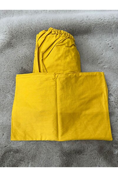 Doğa 100% Cotton Poplin Fabric Fitted Sheet 100X200 Pillowcase 50X70