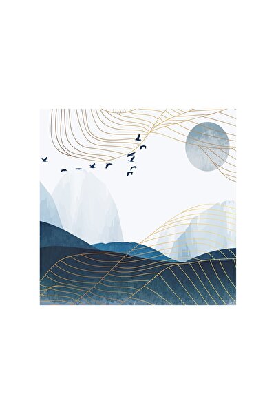 4Decor Pânză Tablou 4Decor, Line landscape, 50x50cm, DE0311