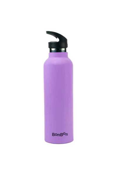 BONBON - زجاجة مياه من الفولاذ المقاوم للصدأ - بنفسجي - 750 مل