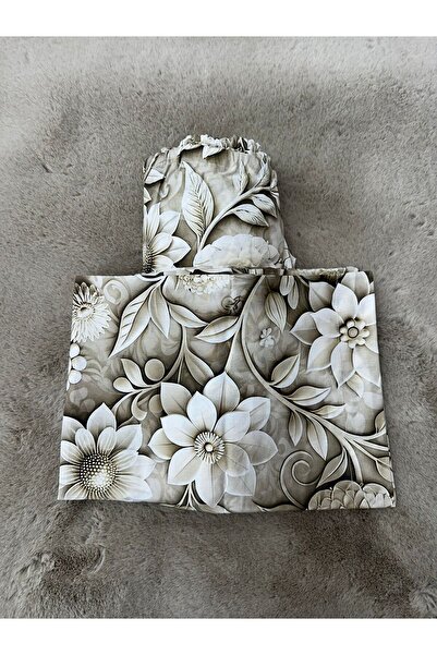 Doğa 100% Cotton Poplin Fabric Fitted Sheet 100X200 Pillowcase 50X70